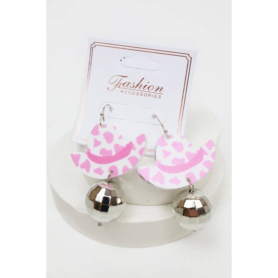 Discoball Cowgirl Earring Sets