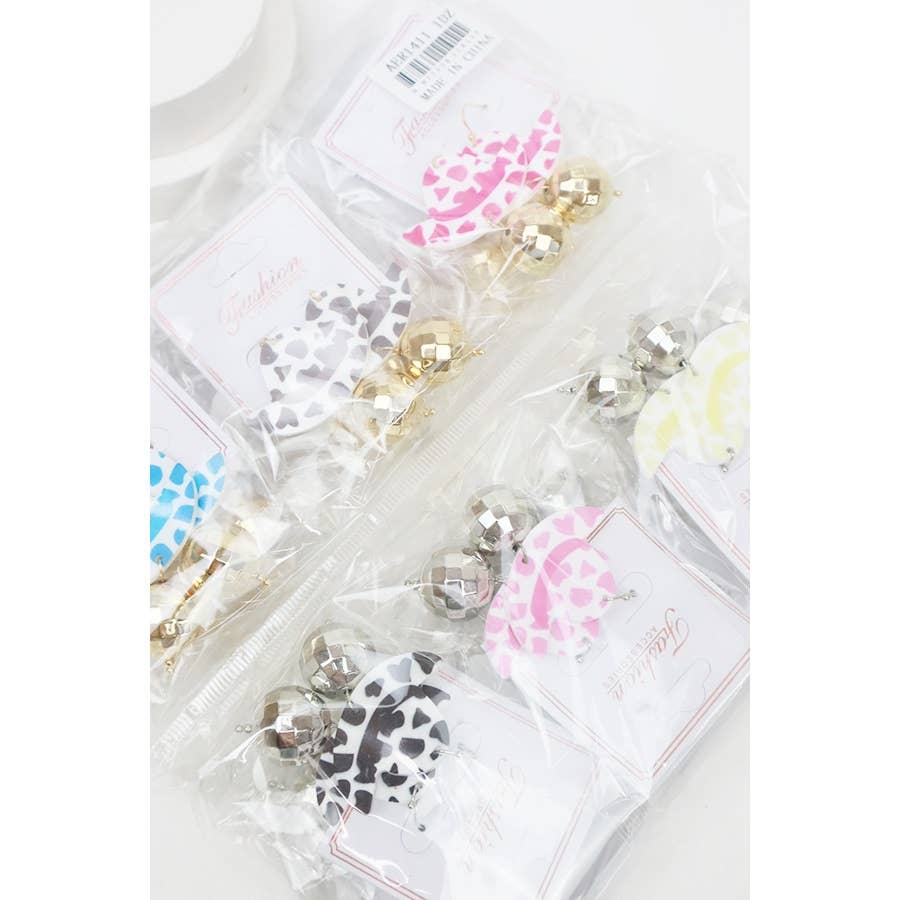 Discoball Cowgirl Earring Sets