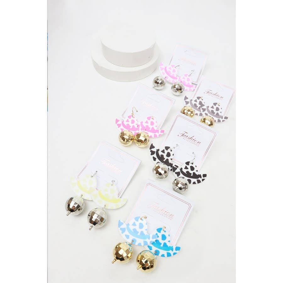 Discoball Cowgirl Earring Sets