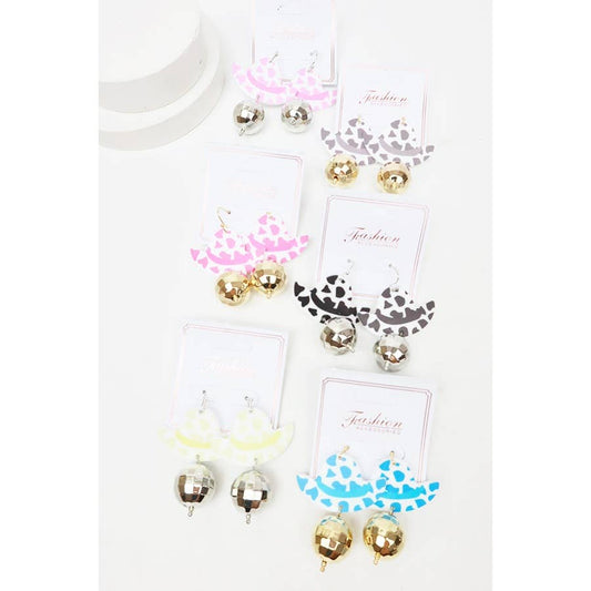 Discoball Cowgirl Earring Sets