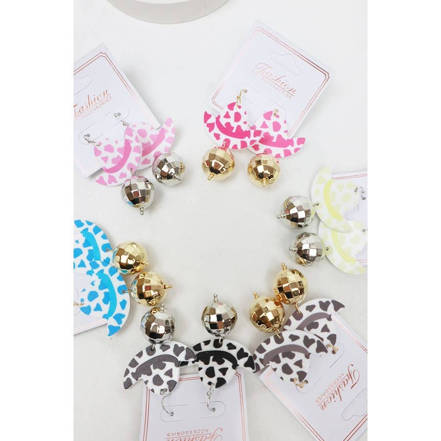 Discoball Cowgirl Earring Sets
