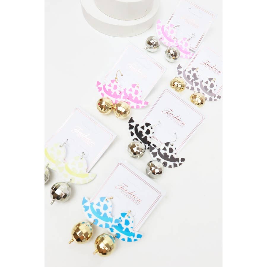 Discoball Cowgirl Earring Sets